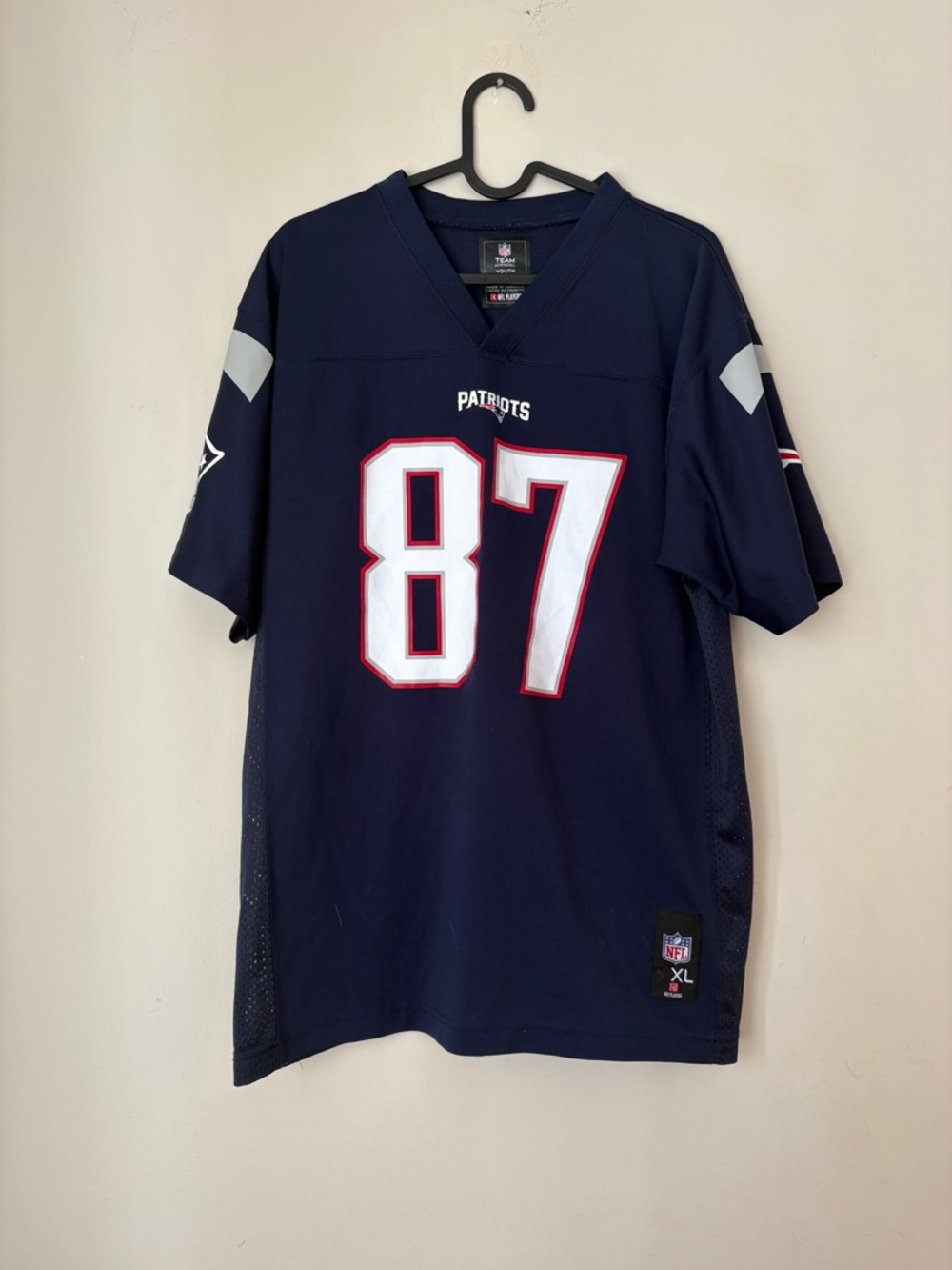 NFL New England Patriots Rob Gronkowski 87 Youth XL